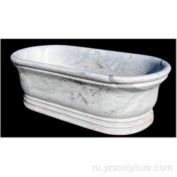 Античная мраморная ванна для домашнего украшения